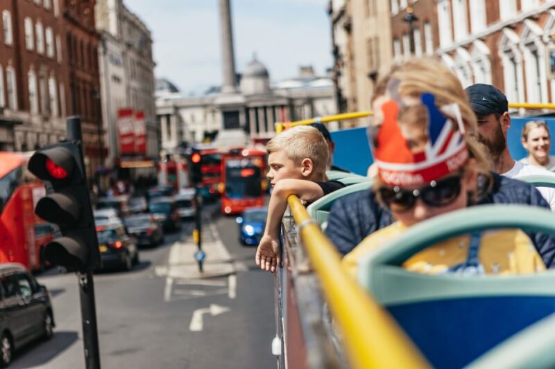 London: Children's Open Top Bus Tour - Discover London’s Main Sights on a Family-Friendly Open Top Bus Tour