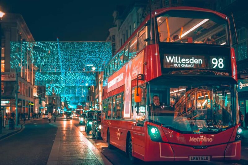 London: Christmas Lights and Markets Walking Tour - Starting Point at Embankment Station in London