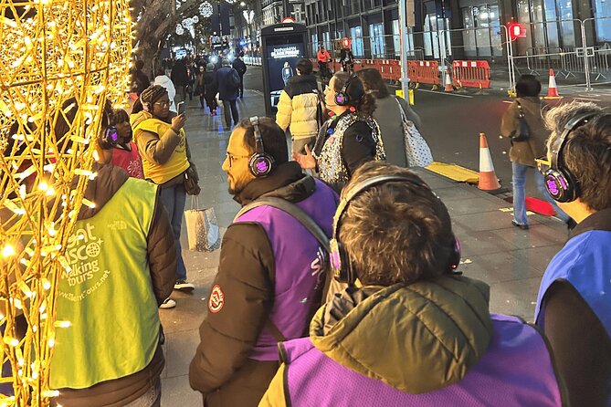 London Christmas Lights Guided Tour With Christmas Music - The Sparkling Charm of Seven Dials