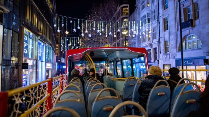 London: Christmas Lights Open-Top Bus Tour - Visiting Londons Iconic Christmas Displays