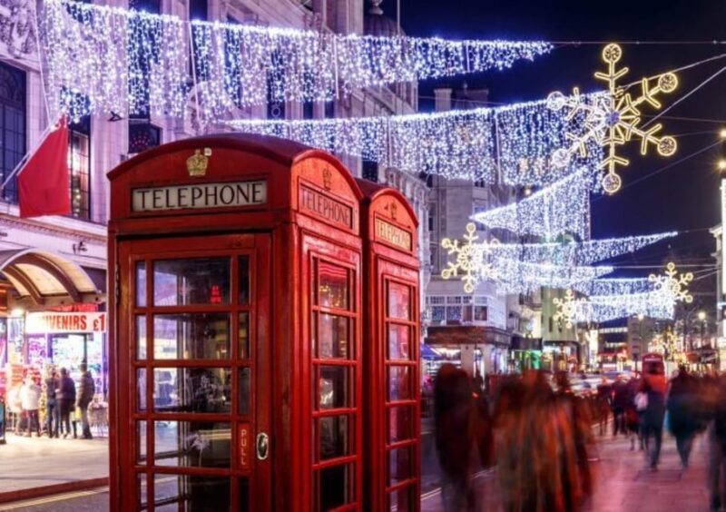 London: Christmas Lights Private Taxi Tour - Experience the Magic of Londons Christmas Lights in a Black Taxi