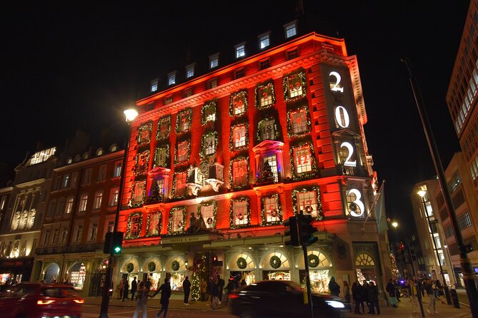 London Christmas Lights Private Walking Tour - London’s Most Famous Christmas Light Displays