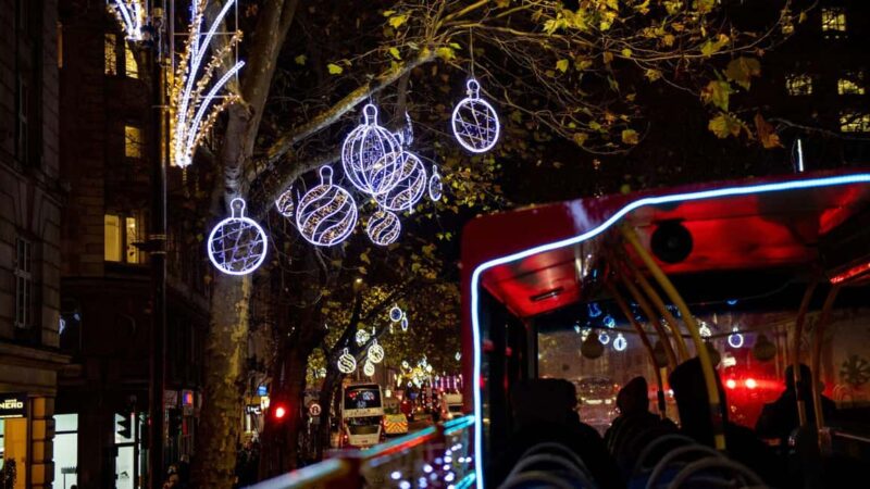 London: Christmas Lights Santa Sleigh Open-Top Tour - Comparing Similar London Christmas Light Tours