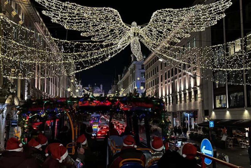 London: Christmas Lights Tour (Bus) + Hop-On Hop-Off Boat - Frequently Asked Questions