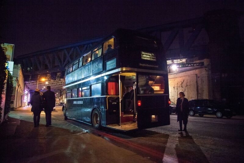 London: Comedy Horror Ghost Tour on a Bus - Key Points