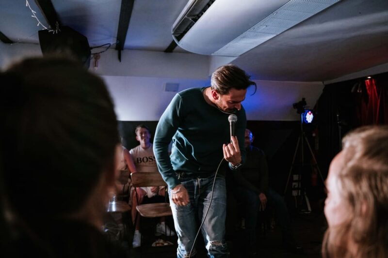 London: Dark Comedy on Iconic Battersea Barge - Navigating the Venue and Seating