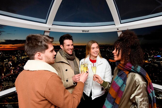 London Eye - Champagne Experience Ticket - Exclusive VIP Lounge and Pre-Flight Comfort