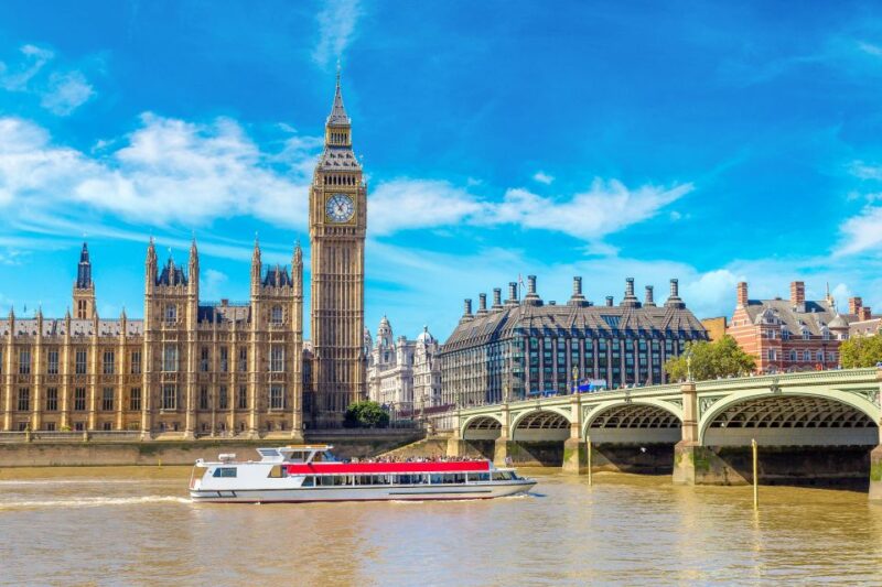 London: Full-Day Sightseeing Bus Tour with River Cruise - Key Points