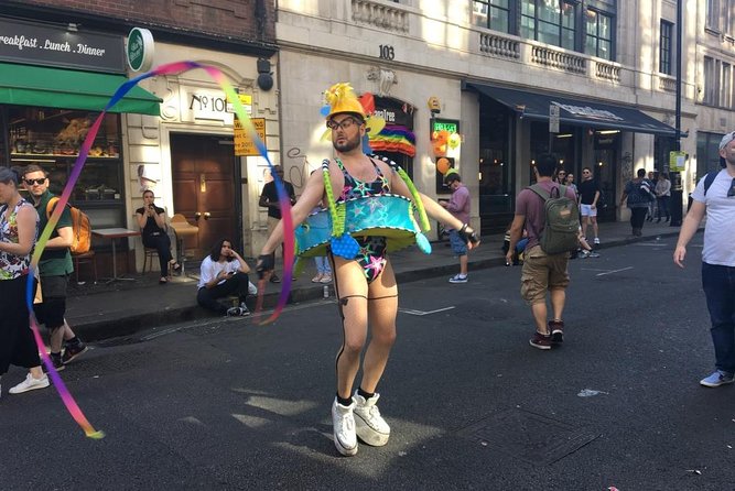 London Gay Tour with a Local, Sohos LGBTQ+ Nightlife, Private & Custom - Exploring Soho’s Shops and Galleries