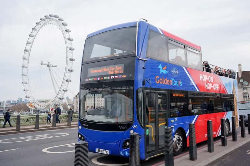 London: Golden Tours Gray Line Hop-on Hop-off Bus Tour - Key Points