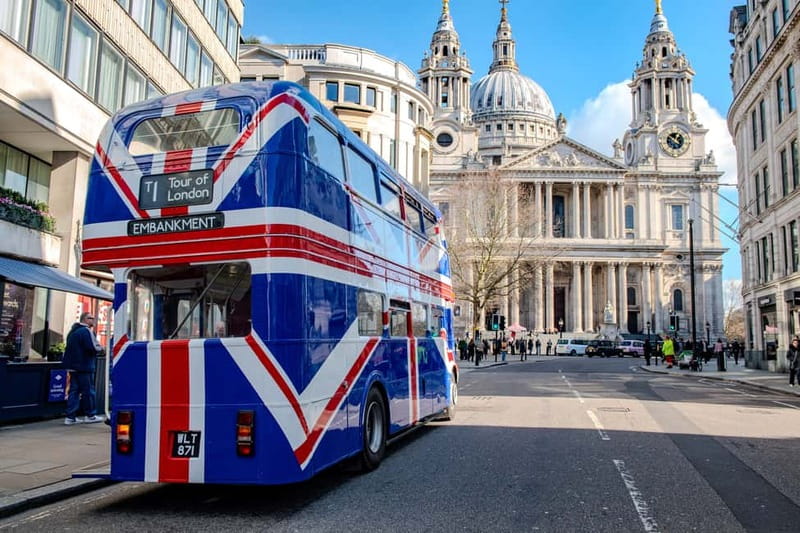 London: Great British Afternoon Tea Bus Tour - Key Points