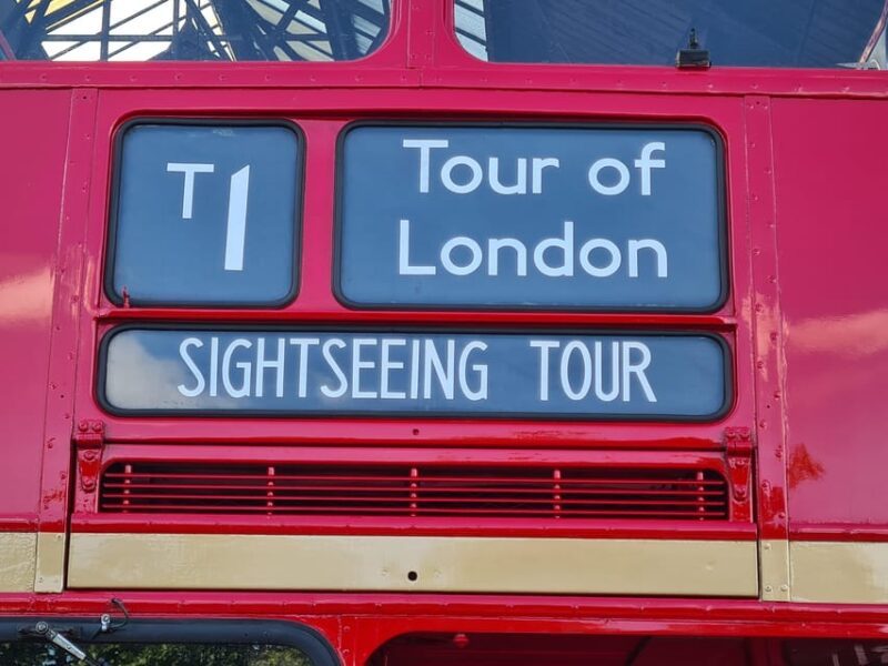 London: Guided Sightseeing Tour on a Vintage Open-Top Bus - Frequently Asked Questions