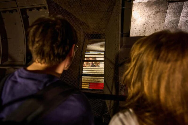 London: Hidden Tube Tour - Green Park Station - The Ventilation Tunnels and Trains View
