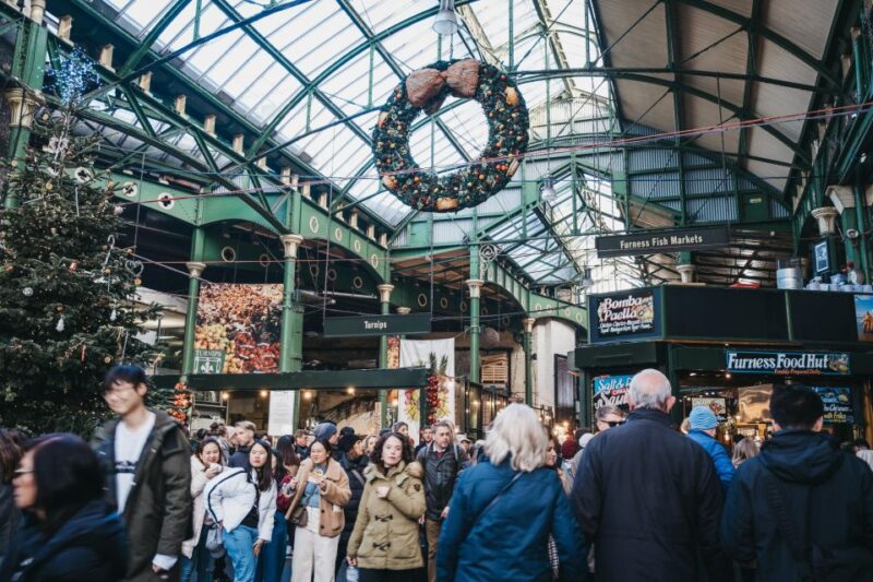 London: Holiday Doughnuts & Tea Experience at Borough Market - Crosstown Doughnuts with Tower Bridge Views