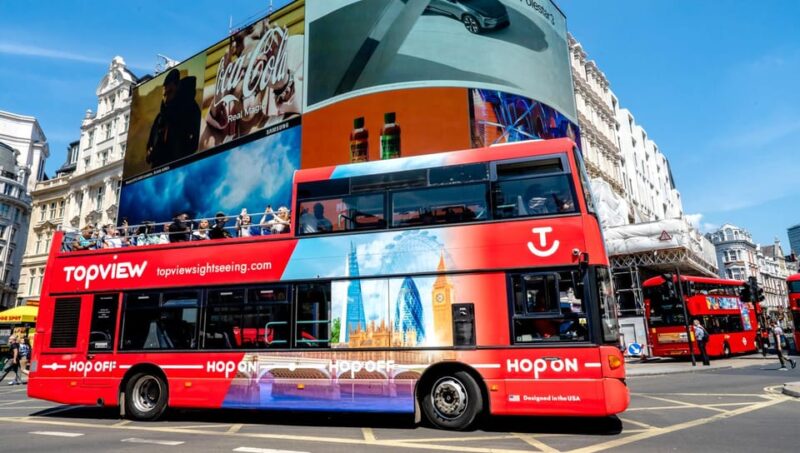 London: Hop-On Hop-Off Pass with Thames River Cruise 24 Hrs - Key Points