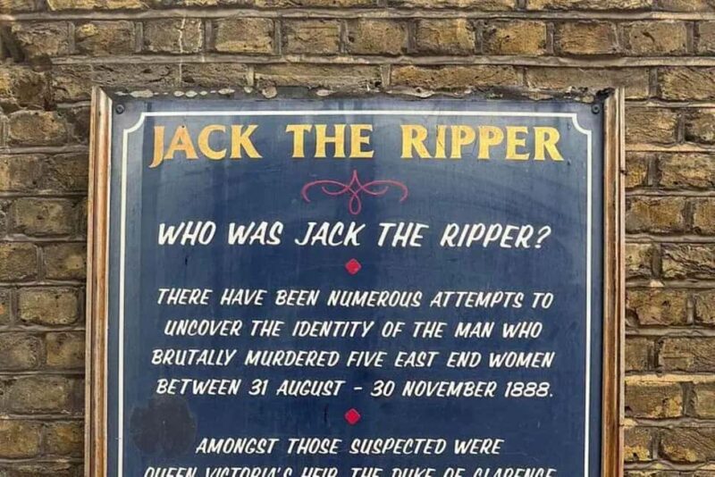 London: Jack the Ripper Tour with Drinks - Key Points