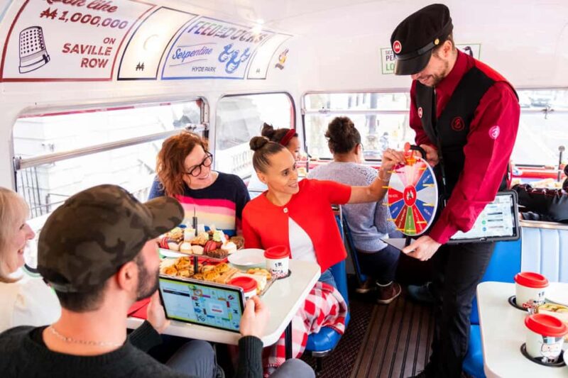 London: MONOPOLY Afternoon Tea Tour Bus - London: MONOPOLY Afternoon Tea Tour Bus – A Playful Way to Discover the Capital