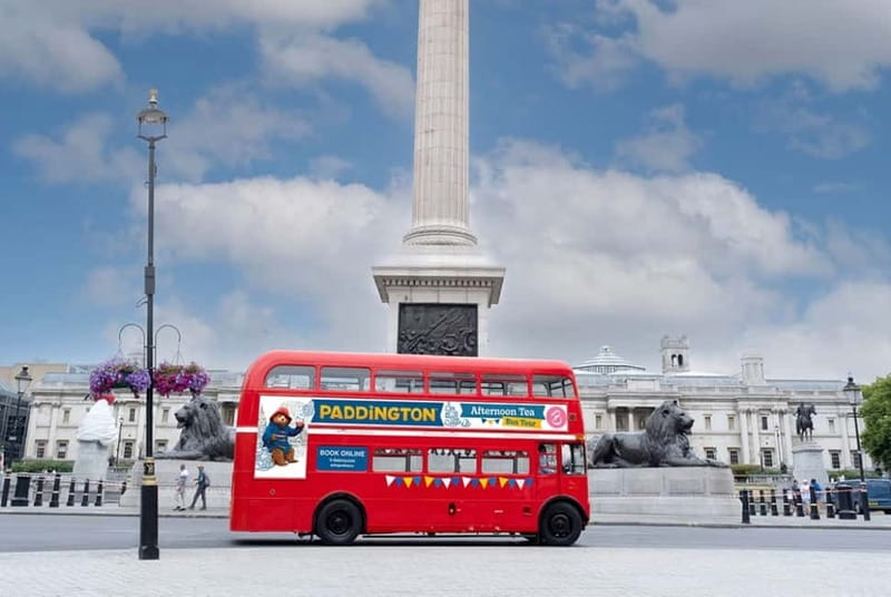 London: Paddington Bear Afternoon Tea Bus Tour & Audio Guide - Touring London From the Iconic Double-Decker Routemaster Bus