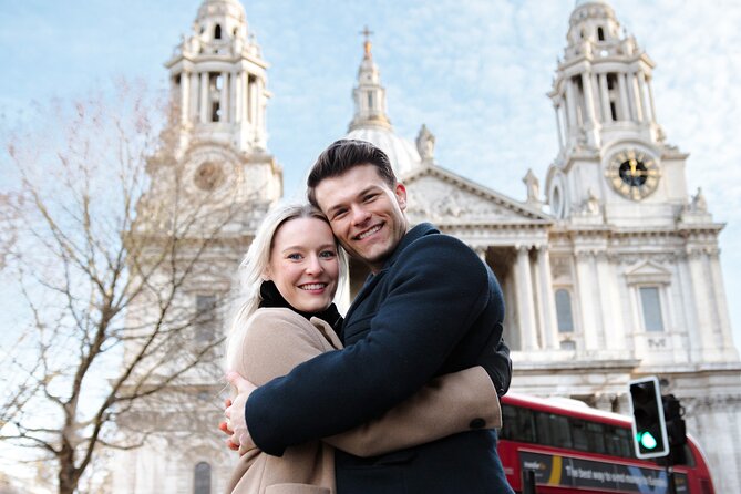 London: Photoshoot at St.Pauls Cathedral & Millennium Bridge - Capture London’s Iconic Landmarks with a Private Photoshoot