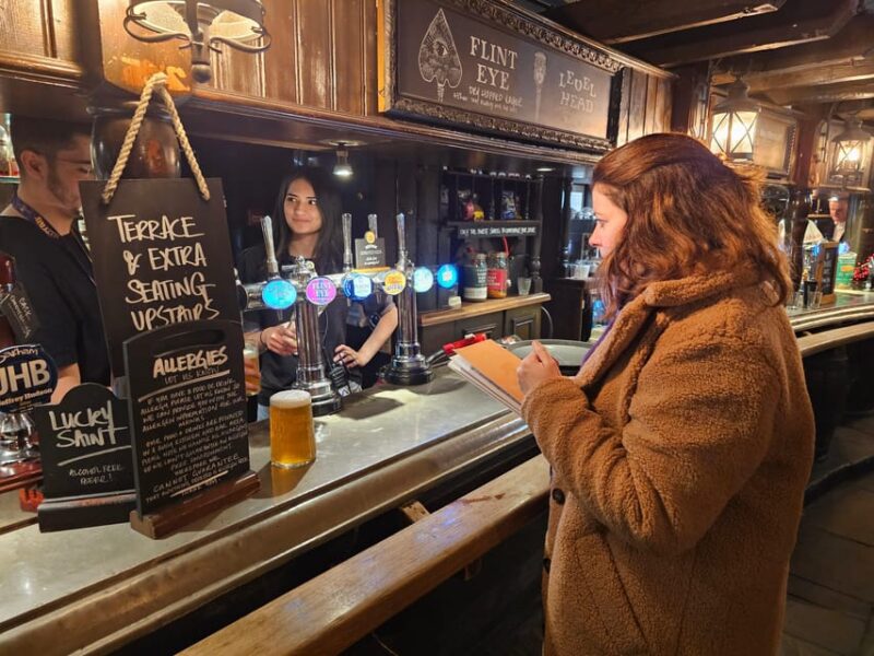 London: Pilgrims and Pirates Historical Pub Tour - End Point at Wapping Station