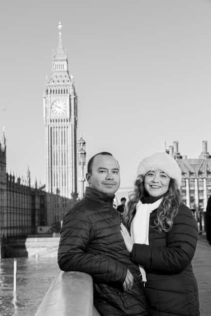 London: Private Photo Session at Iconic Landmarks - What You Receive: Around 20 Edited Photographs