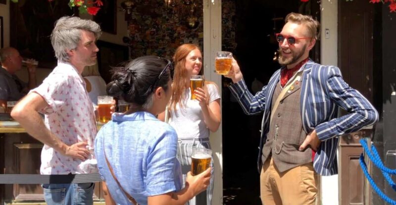 London: Private Secret Pub Walking Tour + beer all inclusive - Starting Point Outside Temple Underground Station