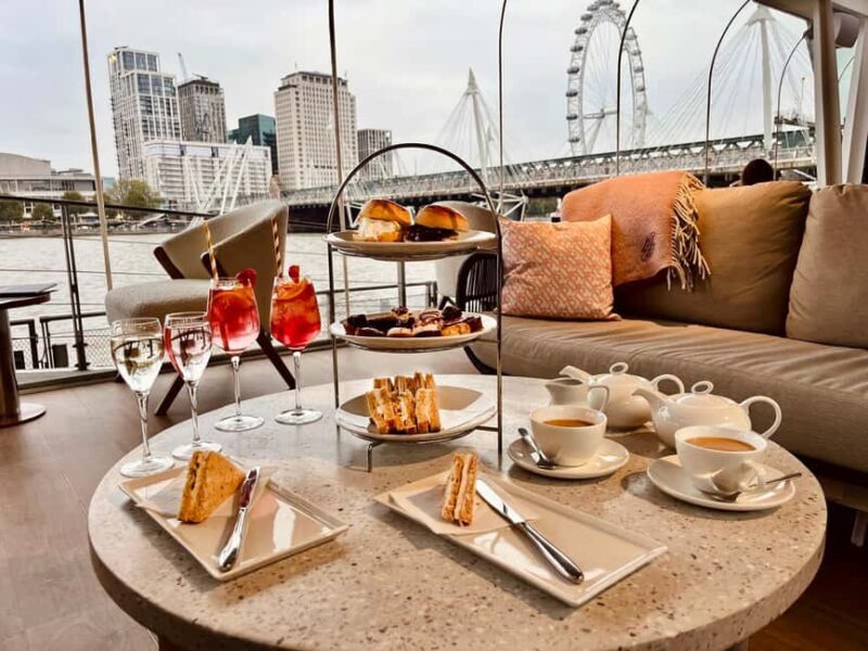 London: Riverside Afternoon Tea with Champagne or Gin - A Luxurious Riverside Tea Experience on the Thames