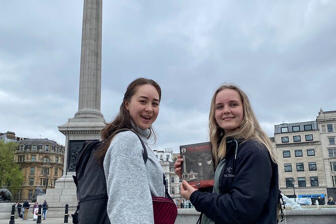 London Self-Guided Murder Mystery Tour by Trafalgar Square - The Role Play and Puzzle Elements of the Tour