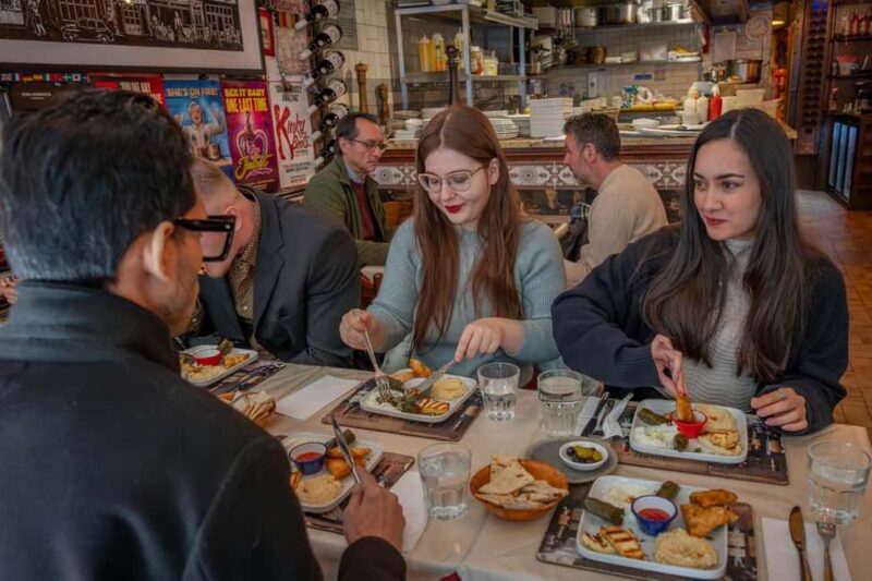 London: Soho & Chinatown Food Walking Tour - Exploring Mediterranean Flavors at a Local Cafe