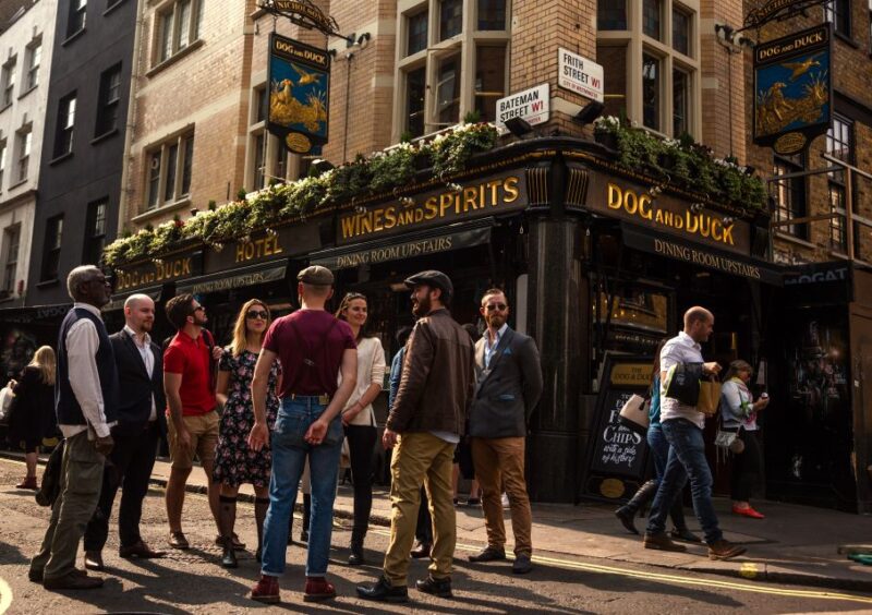 London: Soho Music and Historic Pubs Walking Tour - Uncovering Hidden Alleyways and Off-the-Beaten-Path Locations