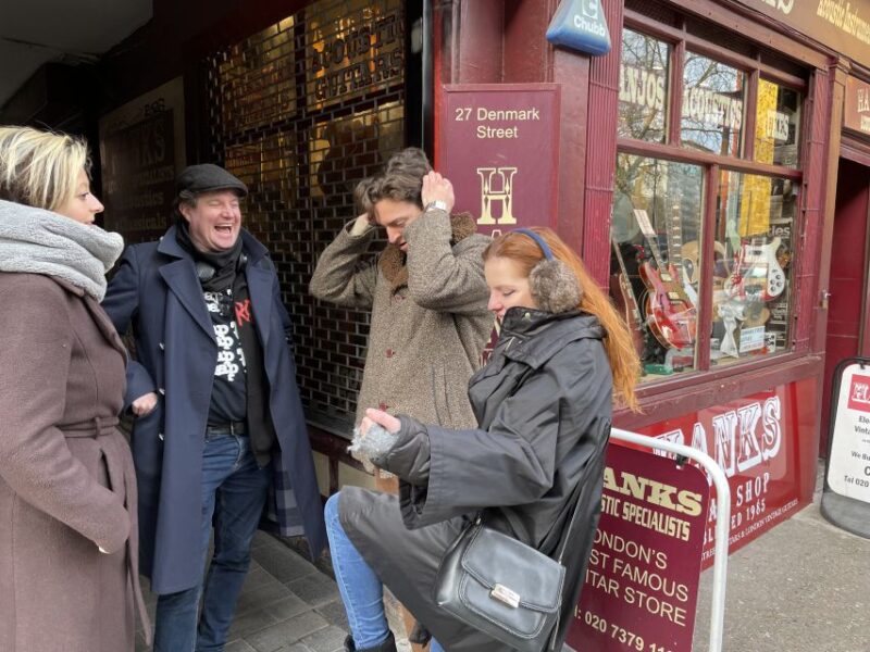 London: The Great British Rock and Roll Music Walking Tour - The Storytelling Style of the Guides