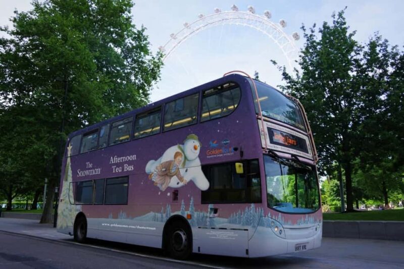London: The Snowman Afternoon Tea Bus Christmas Tour - Practical Details and Meeting Points