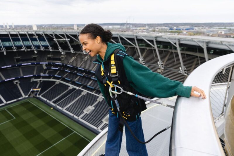 London: Tottenham Hotspur Stadium Skywalk Experience - Enjoy Londons Cityscapes from 46.8 Meters High
