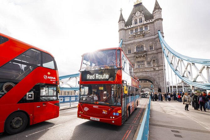 London Tour Hop-on Hop-off Bus with Optional Thames River cruise - Key Points