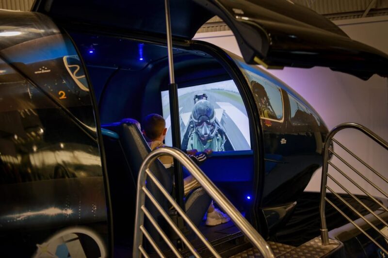 London: Typhoon Simulator Experience - How the Flight Over the Lake District Feels