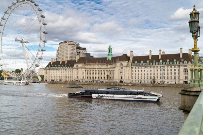 London: Uber Boat 1-Day Hop-On Hop-Off and Cable Car Tickets - Key Points