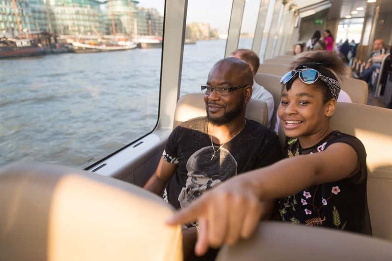 London: Uber Boat by Thames Clippers Return River Ticket - Accessibility and Cancellation Policies