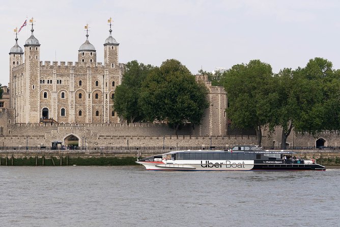London: Uber Boat - Single Journey River Thames Cruise - The Experience at Each Landmark Stop