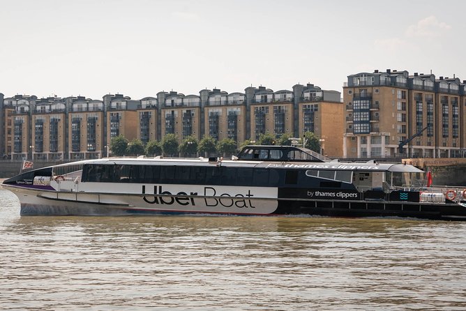 London: Uber Boat - Single Journey River Thames Cruise - Value and Limitations Based on Reviews