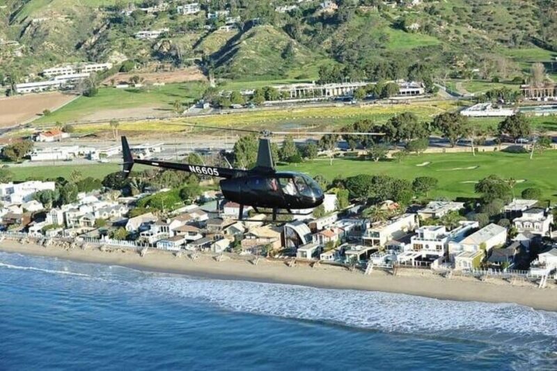 Long Beach: Private LA Coast Surf and Turf Helicopter Tour - The Booking Process and Group Size