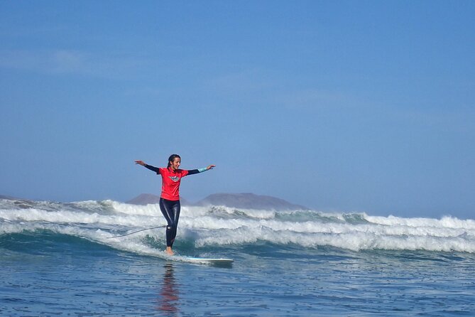 Longboard Private Surf Lessons in Caleta de Famara Spain - The Benefits of a Private Longboard Surf Lesson in Famara