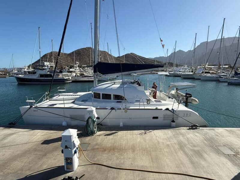 Loreto, Baja California, Mexico - Catamaran Sailing Cruise - Meeting Point at Marina Puerto Escondido