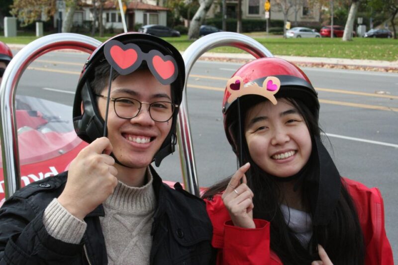 Los Angeles: 1-Hour Mini-Car Guided Adventure Ride YOU Drive - Included Items and Support During the Tour