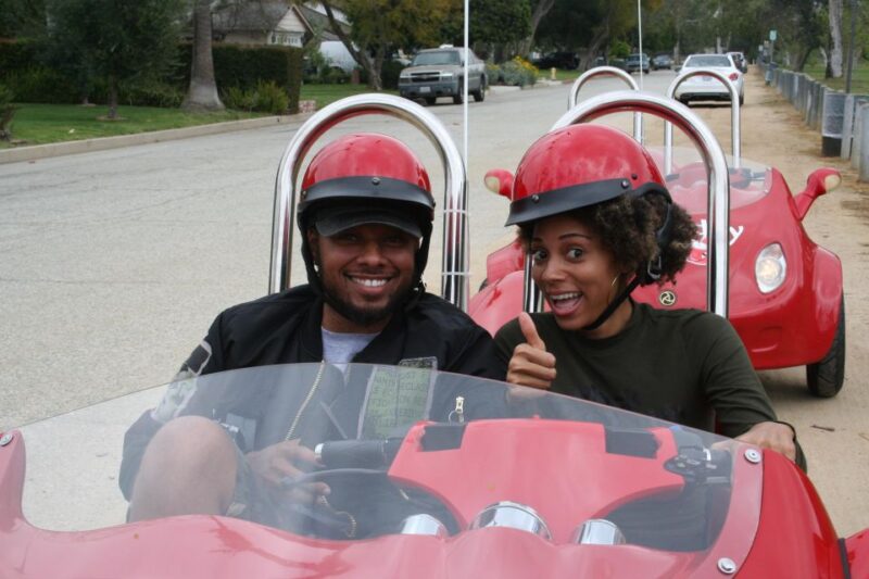 Los Angeles: 1-Hour Mini-Car Guided Adventure Ride YOU Drive - The Experience with Sunny Day Scoot: Friendly and Knowledgeable Guides