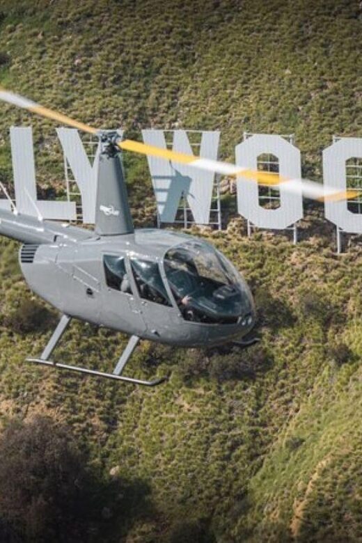 Los Angeles: 45-Minute Attractions Helicopter Tour - Dodger Stadium and Hollywood Bowl from the Sky