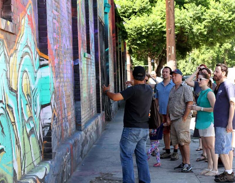 Los Angeles: Arts District Street Art, Graffiti Walking Tour - Visiting Iconic Spots: ArtShare, The Container Yard, and More