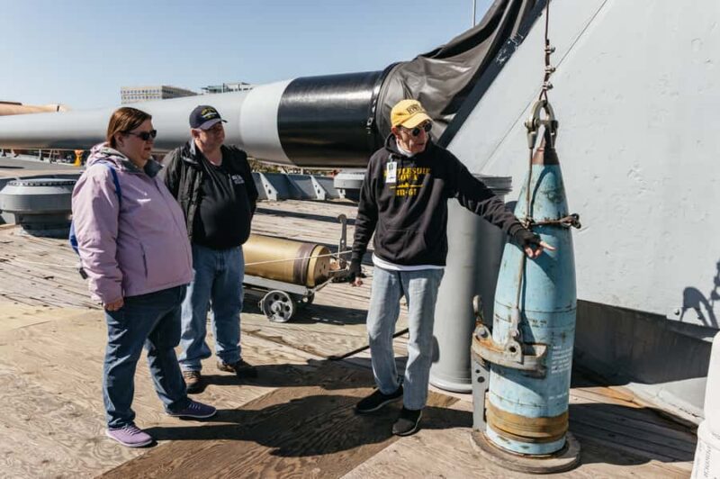Los Angeles: Battleship Iowa Museum Ticket - Close-Up Views of Weaponry and Modernizations