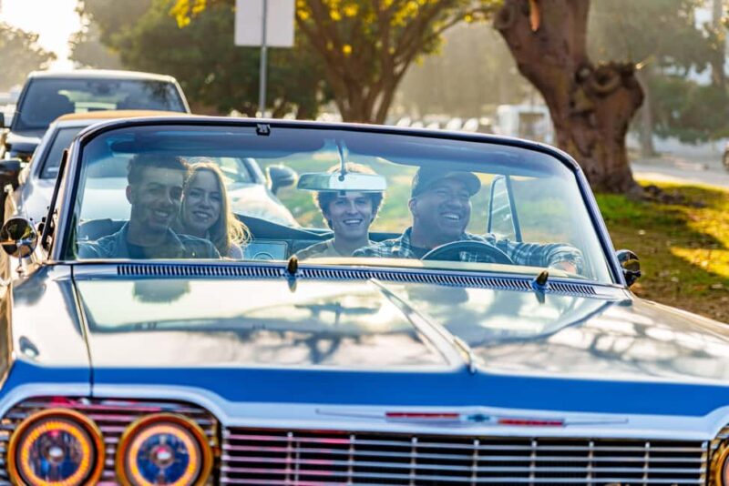 Los Angeles: Golden Route Tour in a Classic Lowrider - Cruising Through Beverly Hills in Style