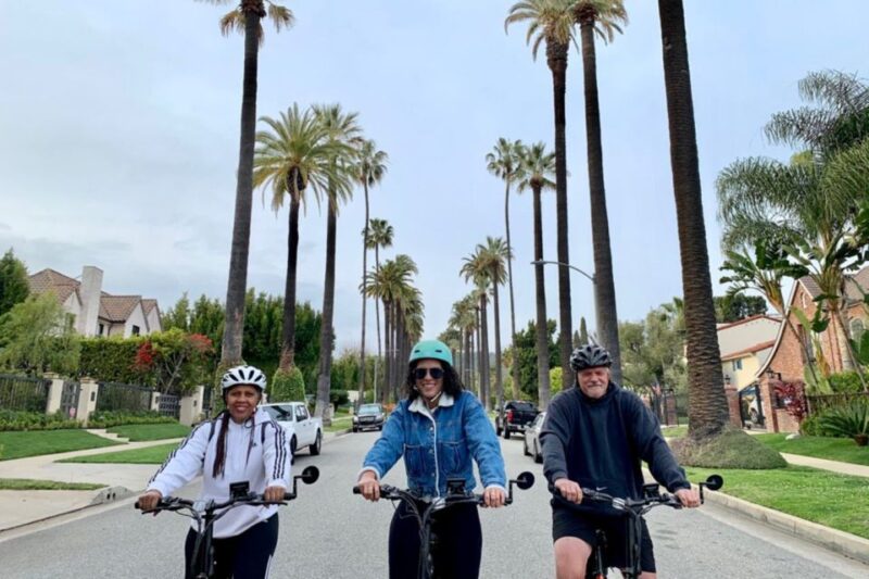 Los Angeles: Guided Beverly Hills E-Bike Tour - Riding Through Beverly Hills Historic Neighborhoods