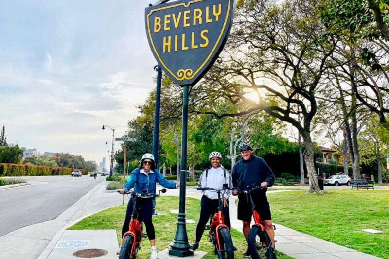 Los Angeles: Guided Beverly Hills E-Bike Tour - Safety and Comfort on the E-Bike